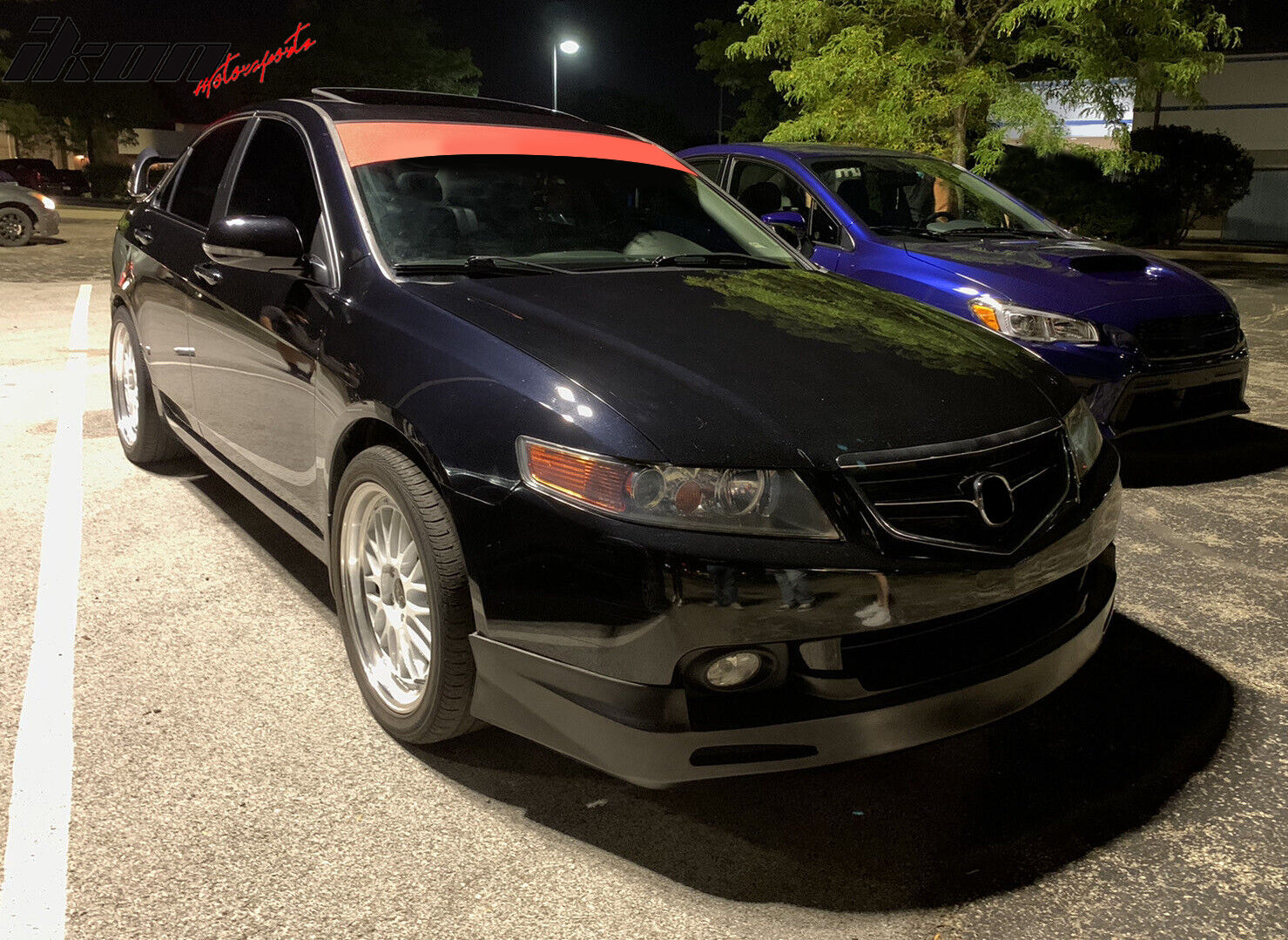 Fits 04-05 Acura TSX JDM Style Front Bumper Lip Spoiler Unpainted