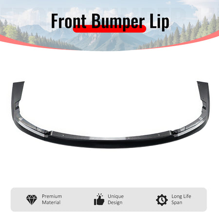 Fits 04-05 Impreza WRX STI Front Bumper Lip Chin Splitter PP Carbon Fiber Print