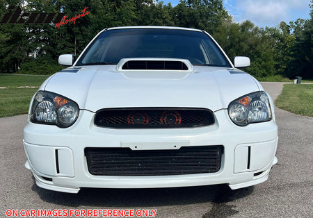 Fits 04-05 Subaru Impreza WRX Front Side Fog Light Cover Bezel PP Matte Black