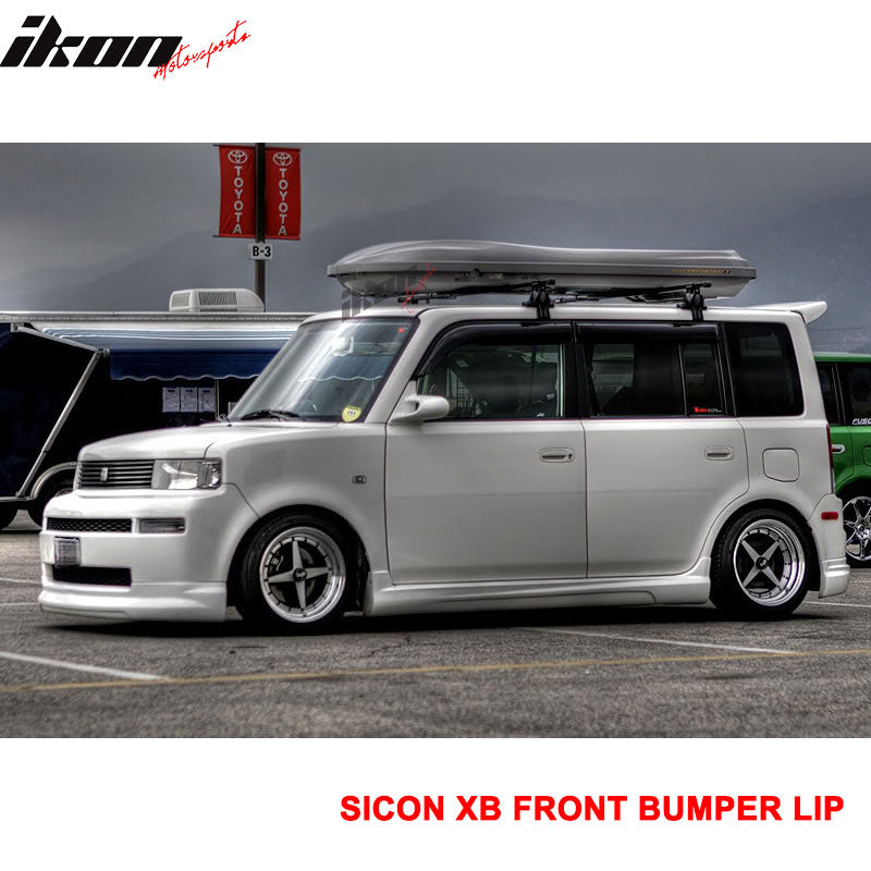 Fits 04-06 Scion xB K Style Front Bumper Lip Chin Splitter Spoiler