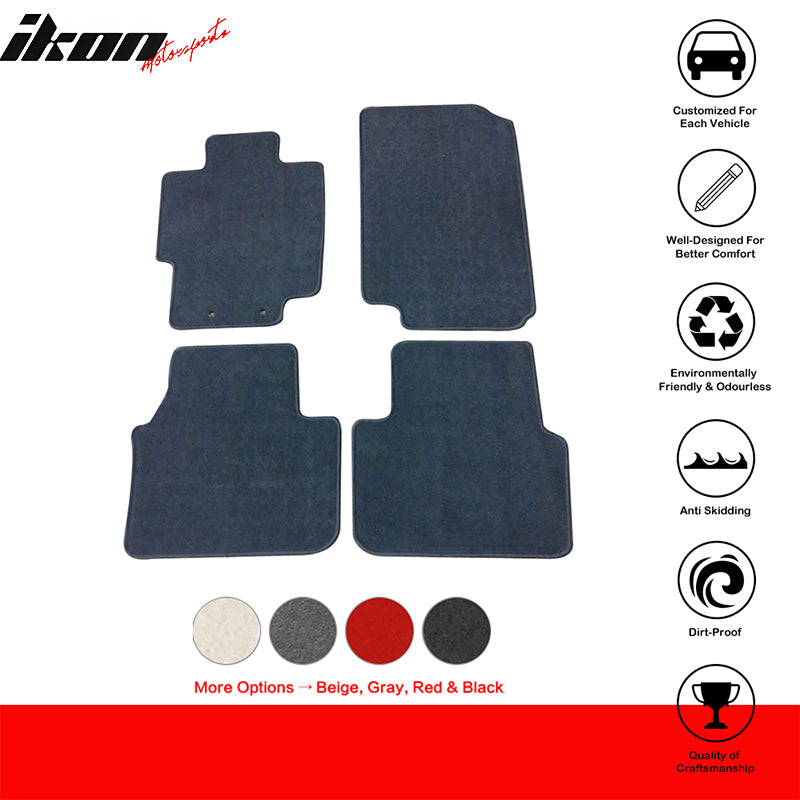 Floor Mat for Acura TL 2004-2008 Gray Carpet 4PC Nylon