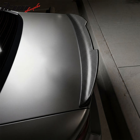 Fits 04-08 Acura TL 4DR Trunk Spoiler Carbon Fiber Print PSM Style Rear Wing ABS