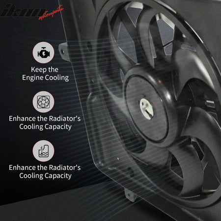 2004 - 2008 Acura TL 3.2L OE Style Radiator A/C Condenser Cooling FanIkon Motorsports