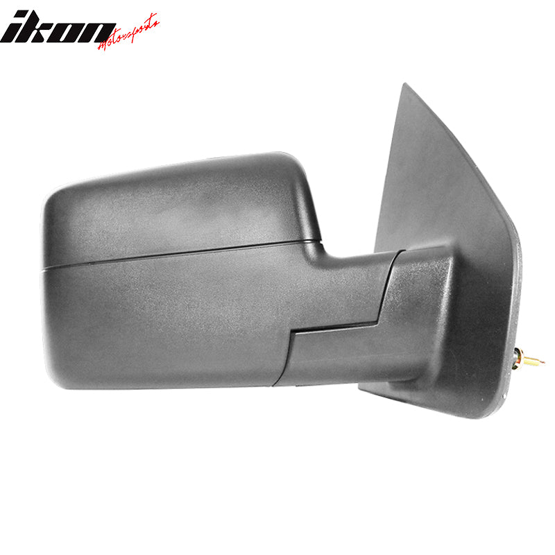 Fits 04-08 Ford F-150 Extendable Manual Towing Mirror Driver Left
