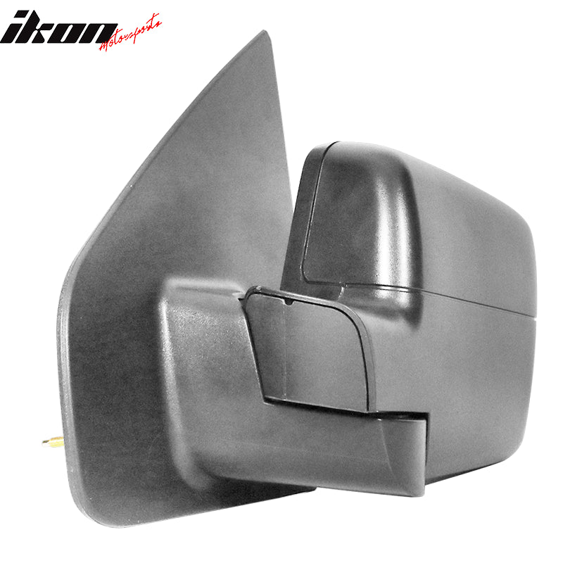 Fits 04-08 Ford F-150 Extendable Manual Towing Mirror Driver Left