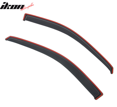 Fits 04-08 Ford F-150 Standard Cab 2PCS In-channel Window Visor Rain Vent Shade