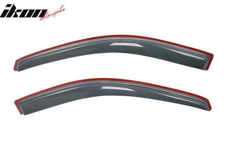 Fits 04-08 Ford F-150 Standard Cab 2PCS In-channel Window Visor Rain Vent Shade