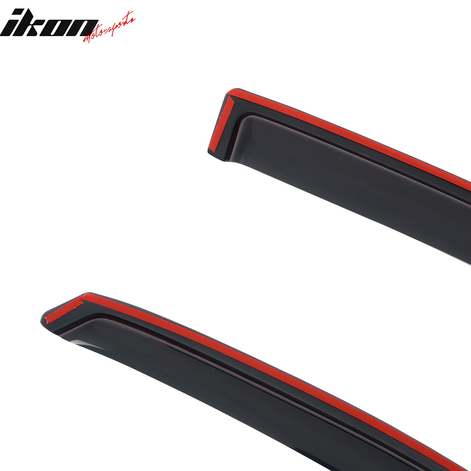 Fits 04-08 Ford F-150 Standard Cab 2PCS In-channel Window Visor Rain Vent Shade