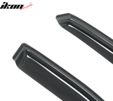 Fits 04-08 Ford F-150 Standard Cab 2PCS In-channel Window Visor Rain Vent Shade