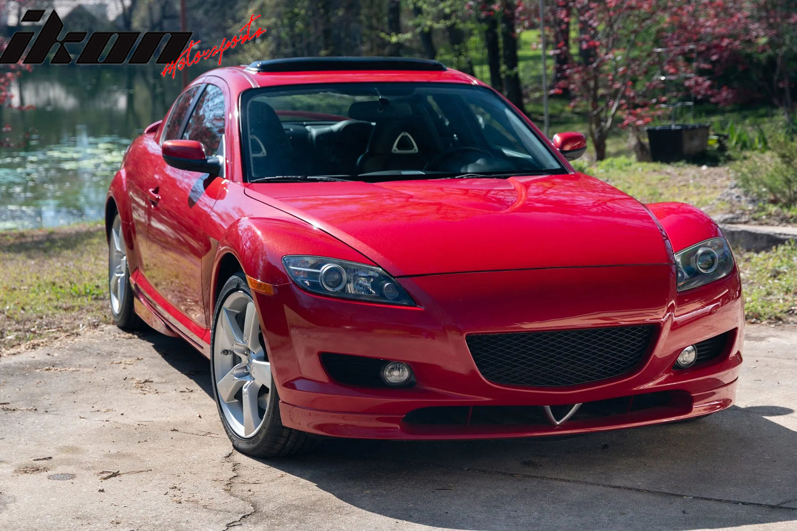 Fits 04-08 Mazda RX8 RX-8 OE Style Front Bumper Lip Spoiler