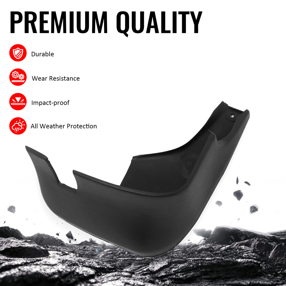 Fits 04-09 Lexus RX330 Front & Rear Fender Mud Flaps Wheel Arch Splash Guards PP