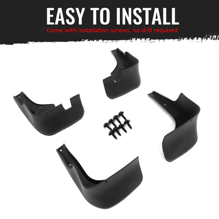 Fits 04-09 Lexus RX330 Front & Rear Fender Mud Flaps Wheel Arch Splash Guards PP