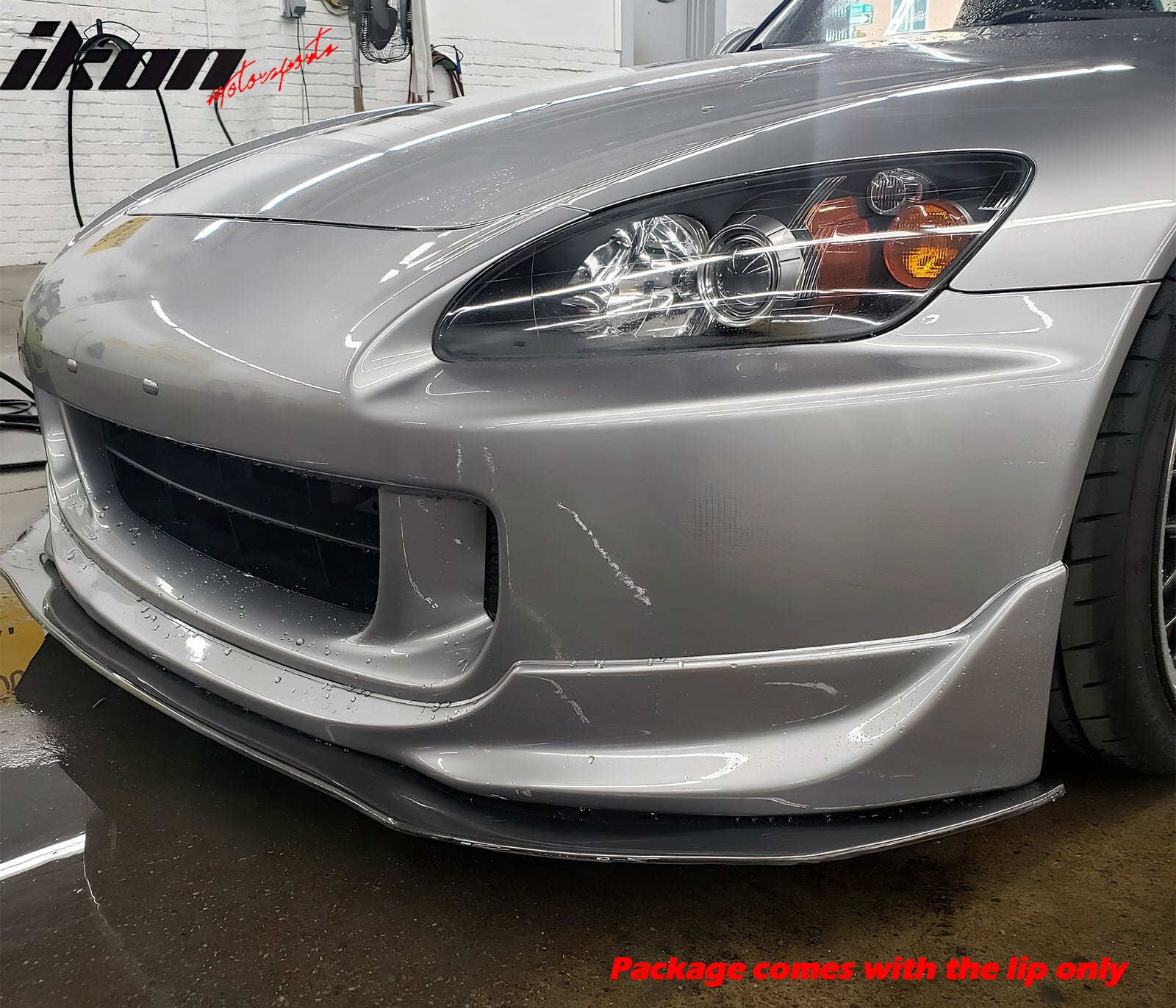 Fits 04-09 Honda S2000 AP2 PU Front Bumper Lip Under Guard Spoiler