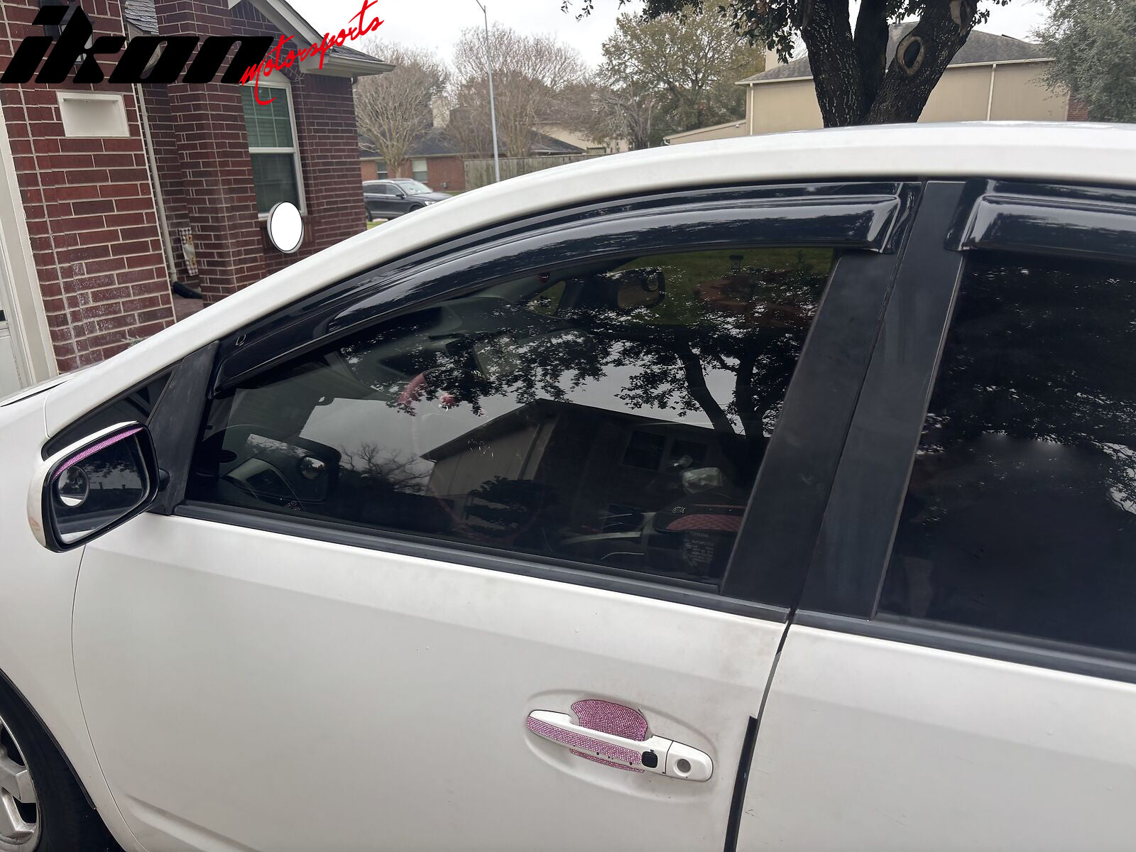 Toyota Prius XW20 Window Visors 2004-2009 – Smoke Tinted Acrylic