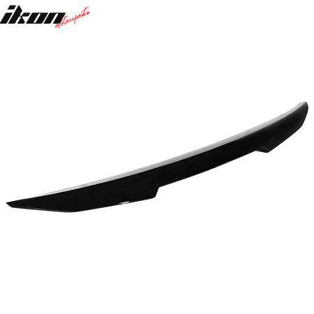 Fits 04-10 BMW E60 M5 Sedan PSM Style Gloss Black Rear Trunk Spoiler Wing ABS