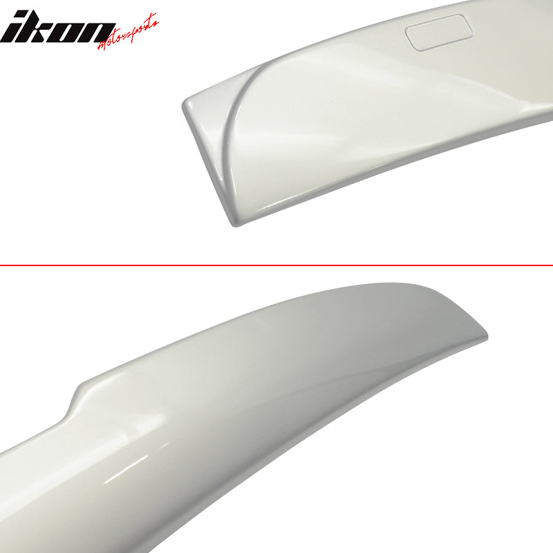 Fits 04-10 BMW E60 5 Series AC Trunk + Roof Spoiler Painted #354 Titanium Silver