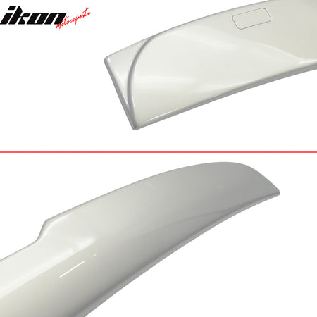 Fits 04-10 BMW E60 5 Series AC Trunk + Roof Spoiler Painted #354 Titanium Silver