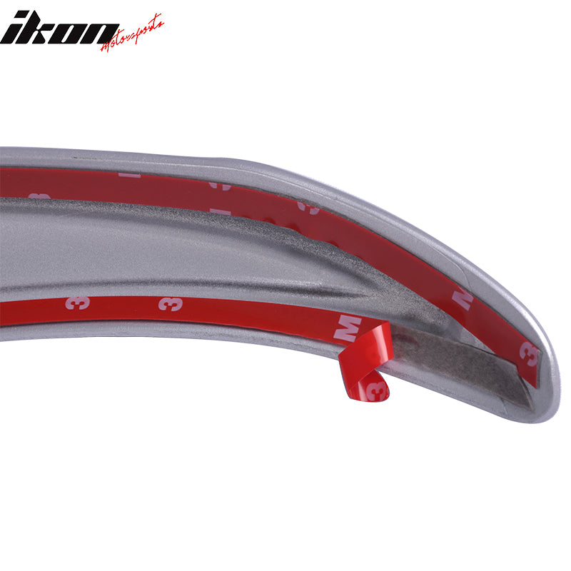 Fits 04-10 BMW E60 5 Series AC Trunk + Roof Spoiler Painted #354 Titanium Silver