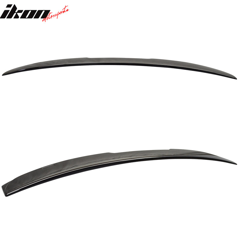 Fits 04-10 BMW E60 Sedan AC Trunk Spoiler & Roof Wing Paint #475 Black Sapphire