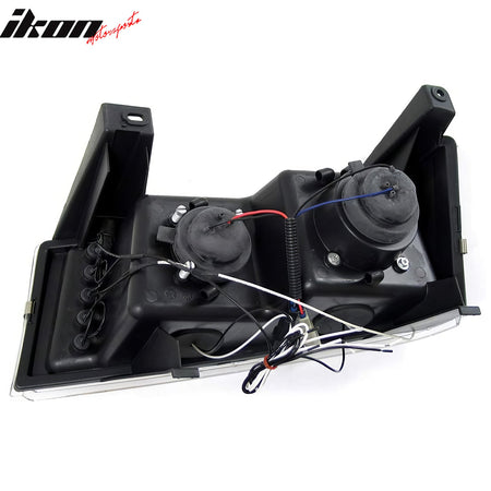 2004 - 2010 GMC Canyon Chevy Colorado Projector Headlights Clear LensIkon Motorsports