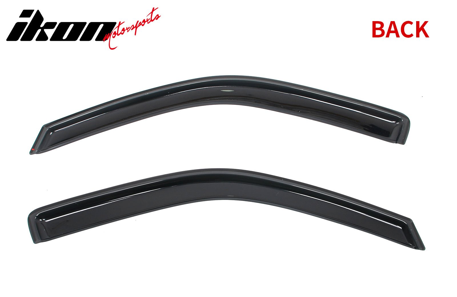 Fits 04-12 Chevy Colorado GMC Canyon Regular Cab Window Visors Guards In-Channel