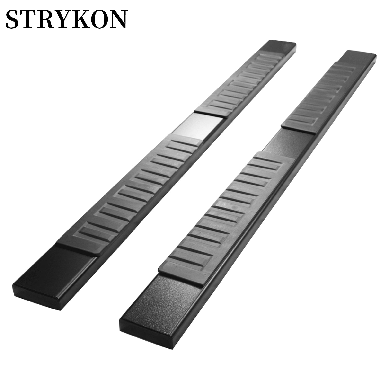 Side Step Bar Running Board Black For 04-13 Chevy Silverado Crew Cab OE Style 6"