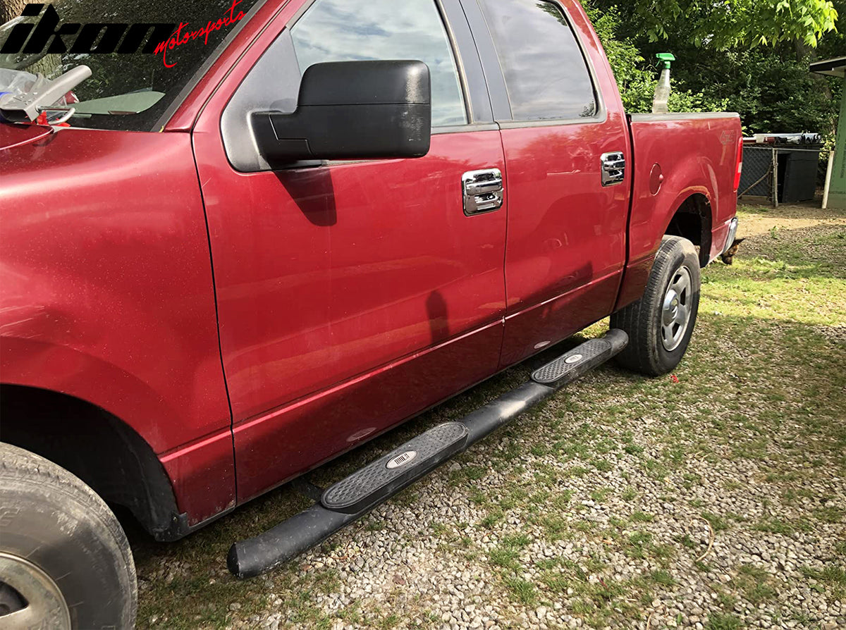 Fits 04-14 Ford F-150 Front Rear Door Handle Cover W/ 1-Keyhole + KeyPad Chrome