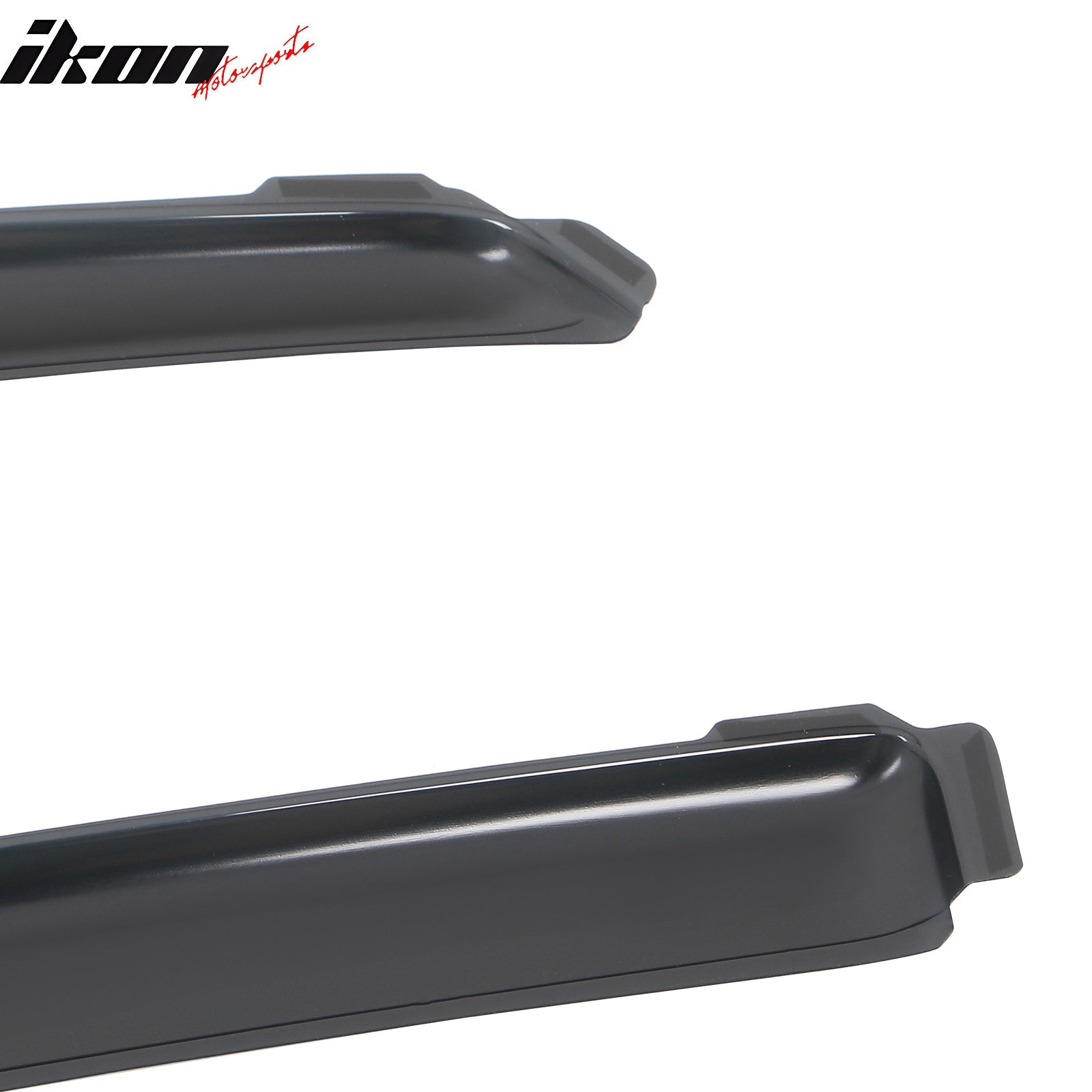 2004 - 2014 Ford F150 Extended Cab Window Visors In Channel Acrylic 4PCIkon Motorsports