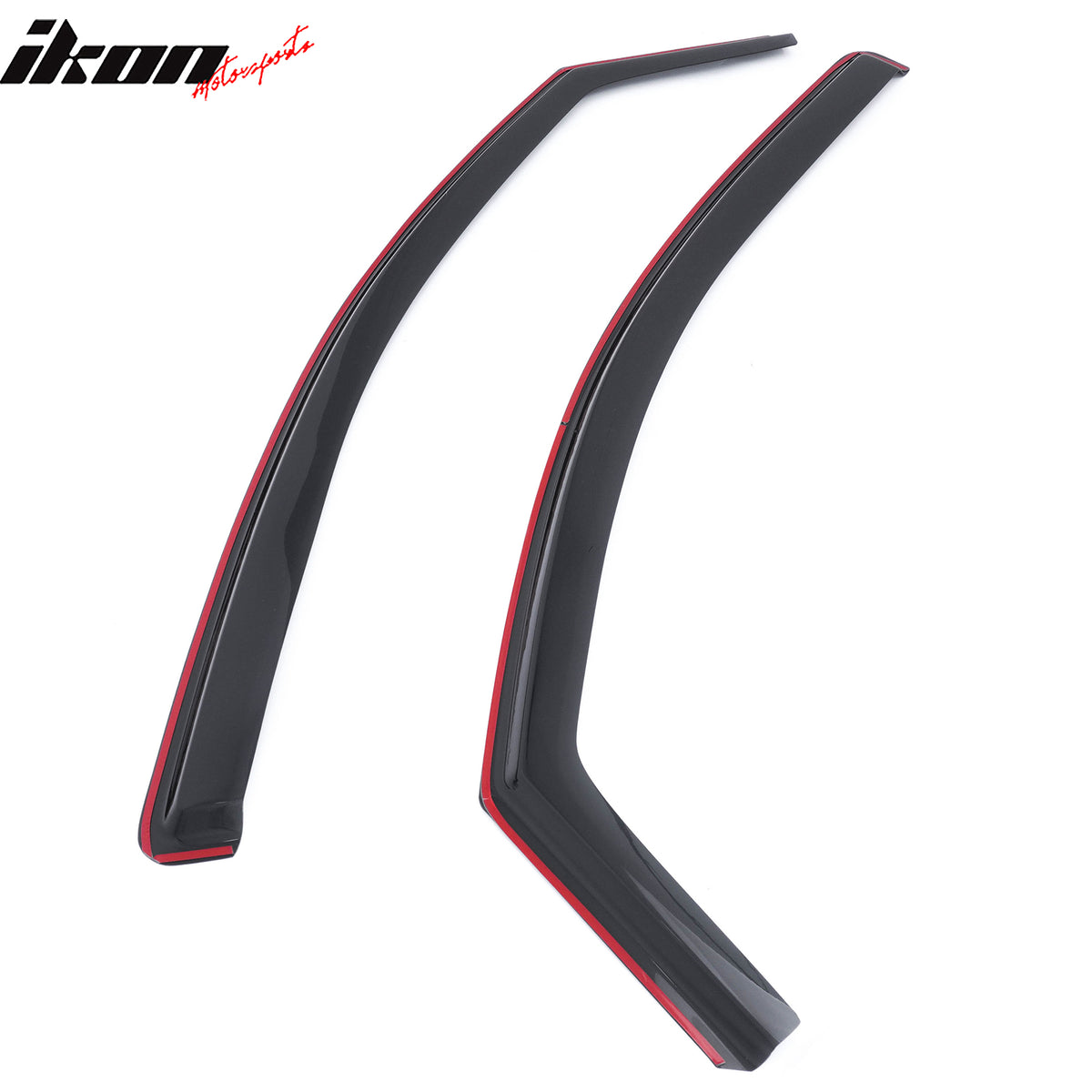 Fits 04-15 Nissan Titan Extended Cab Window Visors In-Channel Sun Rain Guard 2PC