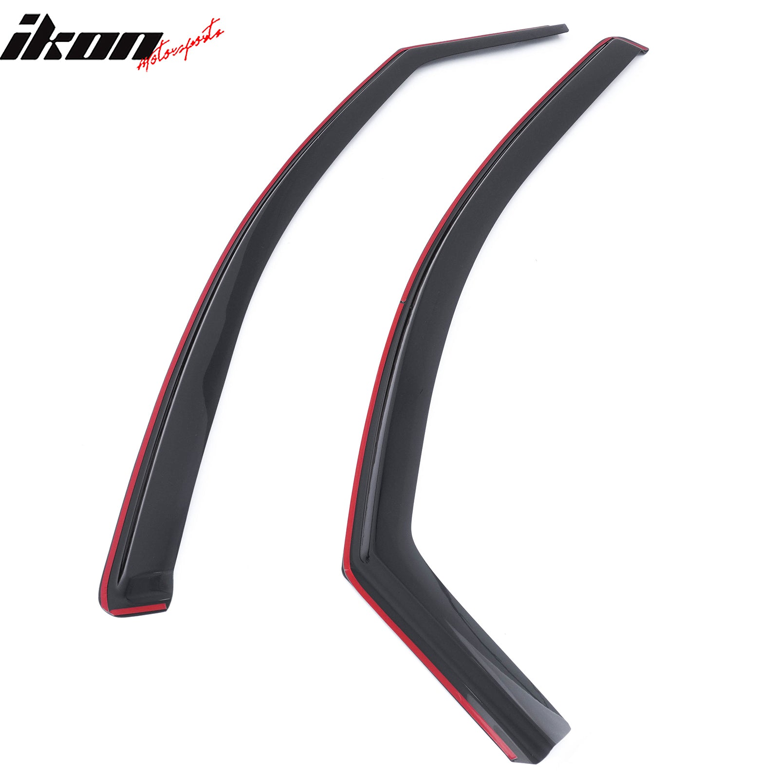 Fits 04-15 Nissan Titan Extended Cab Window Visors In-Channel Sun Rain Guard 2PC