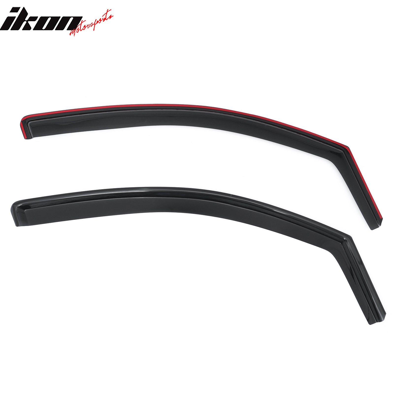 Fits 04-15 Nissan Titan Extended Cab Window Visors In-Channel Sun Rain Guard 2PC