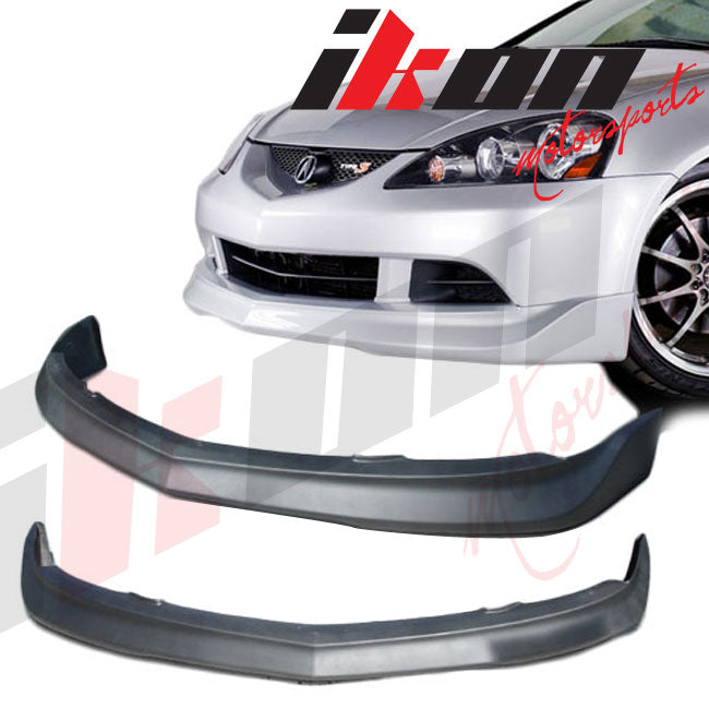 Fits 05-06 Acura RSX DC5 Mugen Style Front Bumper Lip PU Unpainted Chin Spoiler