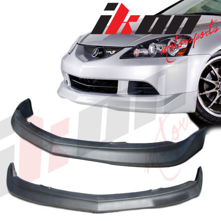 Fits 05-06 Acura RSX DC5 Mugen Style Front Bumper Lip PU Unpainted Chin Spoiler
