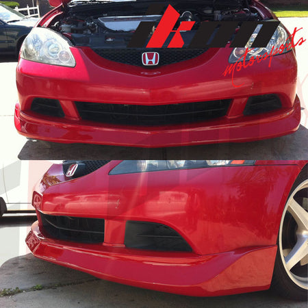 Fits 05-06 Acura RSX DC5 Mugen Style Front Bumper Lip PU Unpainted Chin Spoiler