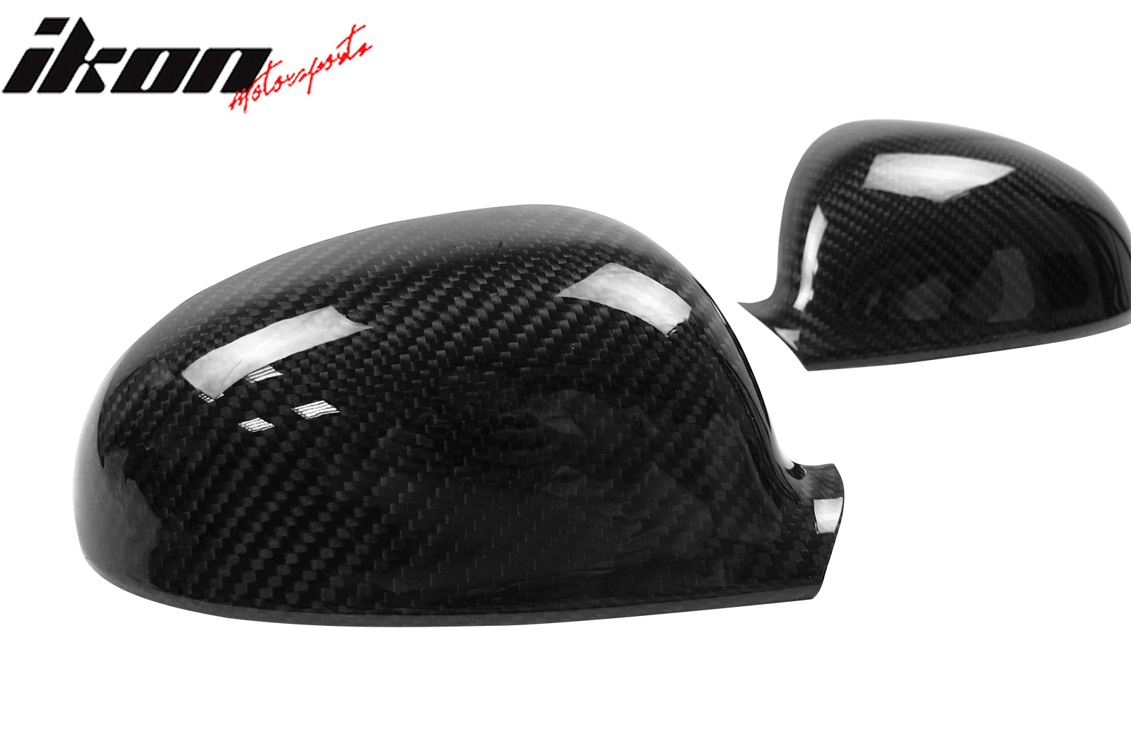 Closeout! Fits 05-06 Volkswagen VW Golf MK5 Side Mirror Covers Caps Carbon Fiber