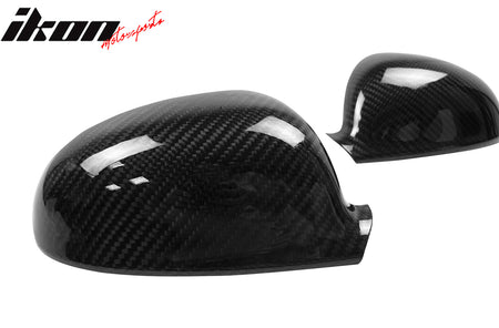 Closeout! Fits 05-06 Volkswagen VW Golf MK5 Side Mirror Covers Caps Carbon Fiber