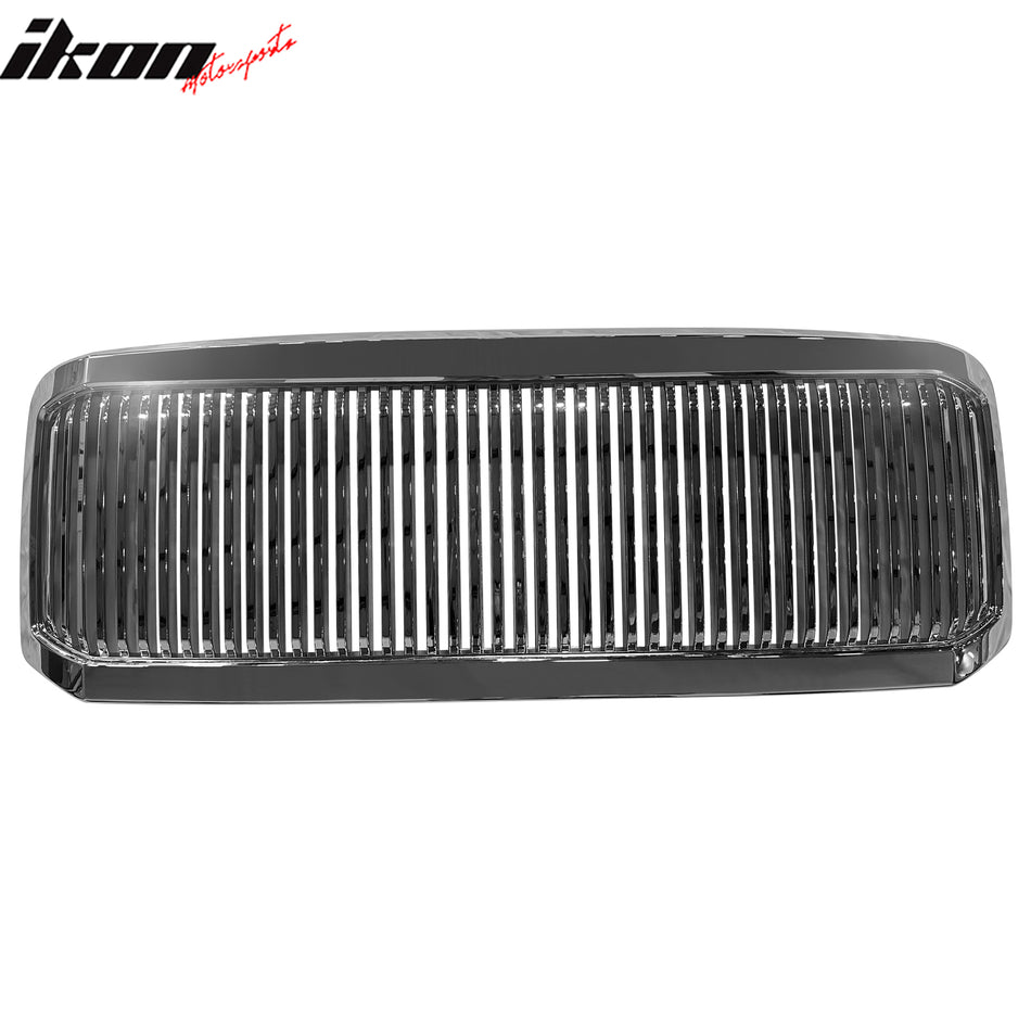 2005-2007 Ford F250 Super Duty Vertical Fence Style Front Upper Grille