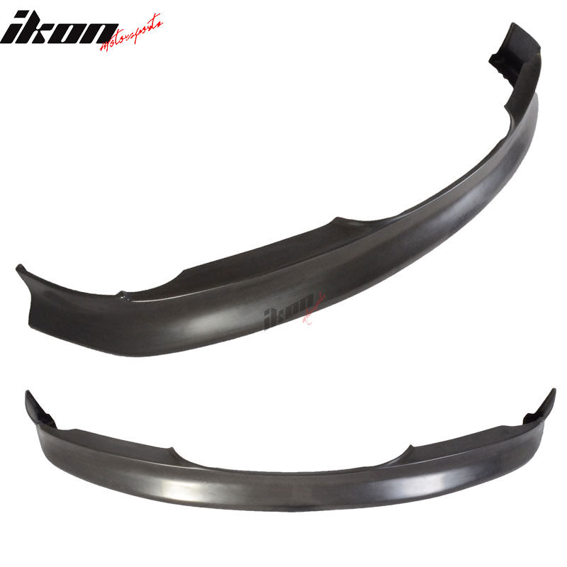 Fits 05-08 BMW E90 3-Series Front Bumper Lip IKON Style Spoiler PU Splitter Kit