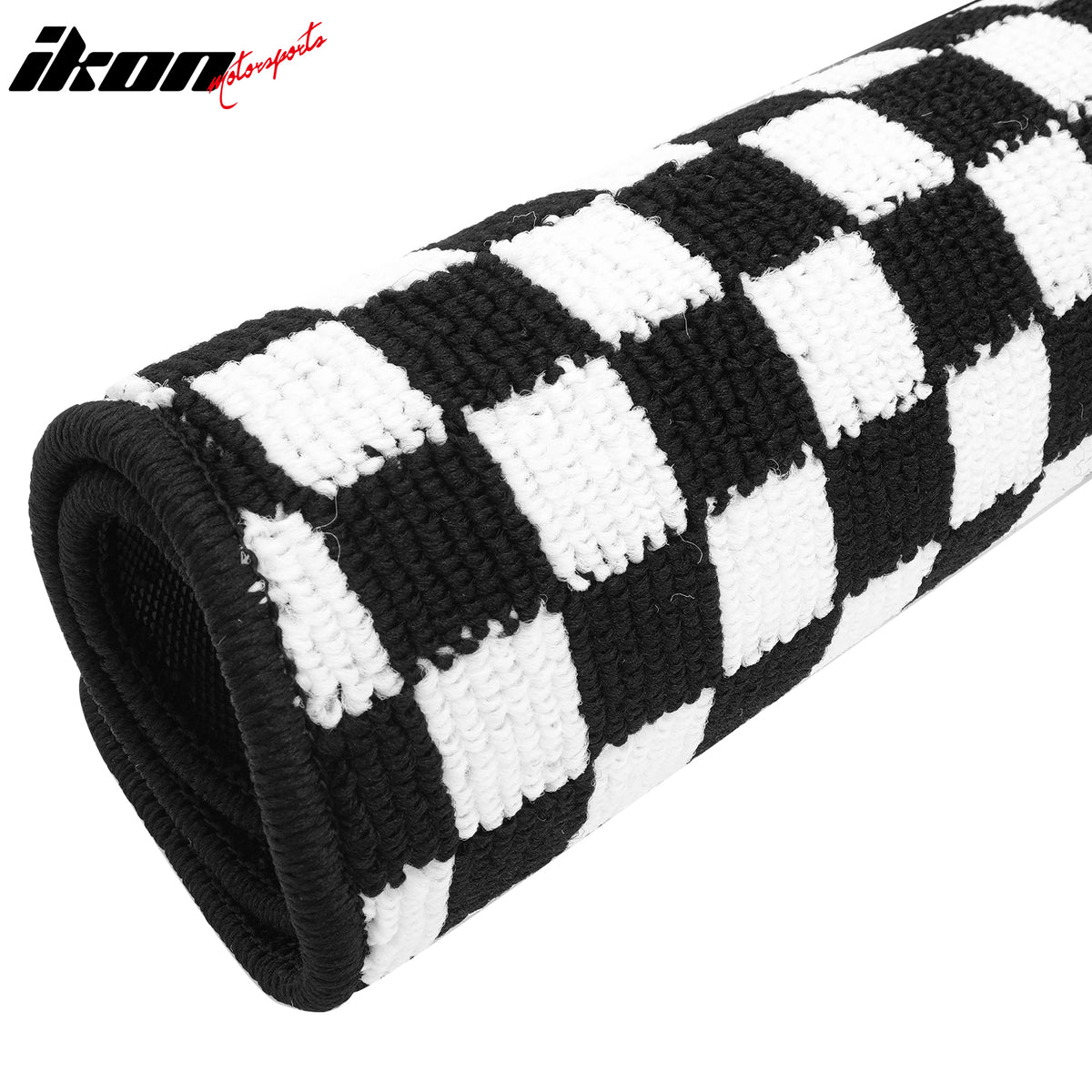 Fits 05-09 Ford Mustang Anti-slip Floor Mats Checkered Carpets Black White Plaid