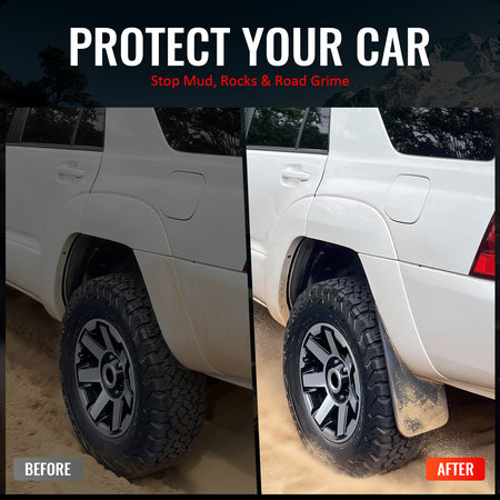 Fits 05-09 Toyota 4Runner Limited SR5 Fender Mud Flaps Wheel Arch Splash Guards