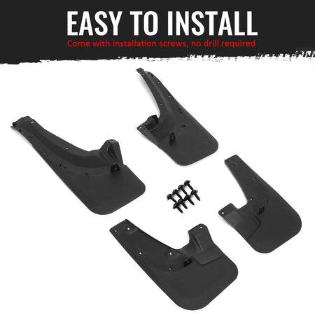 Fits 05-09 Toyota 4Runner Limited SR5 Fender Mud Flaps Wheel Arch Splash Guards