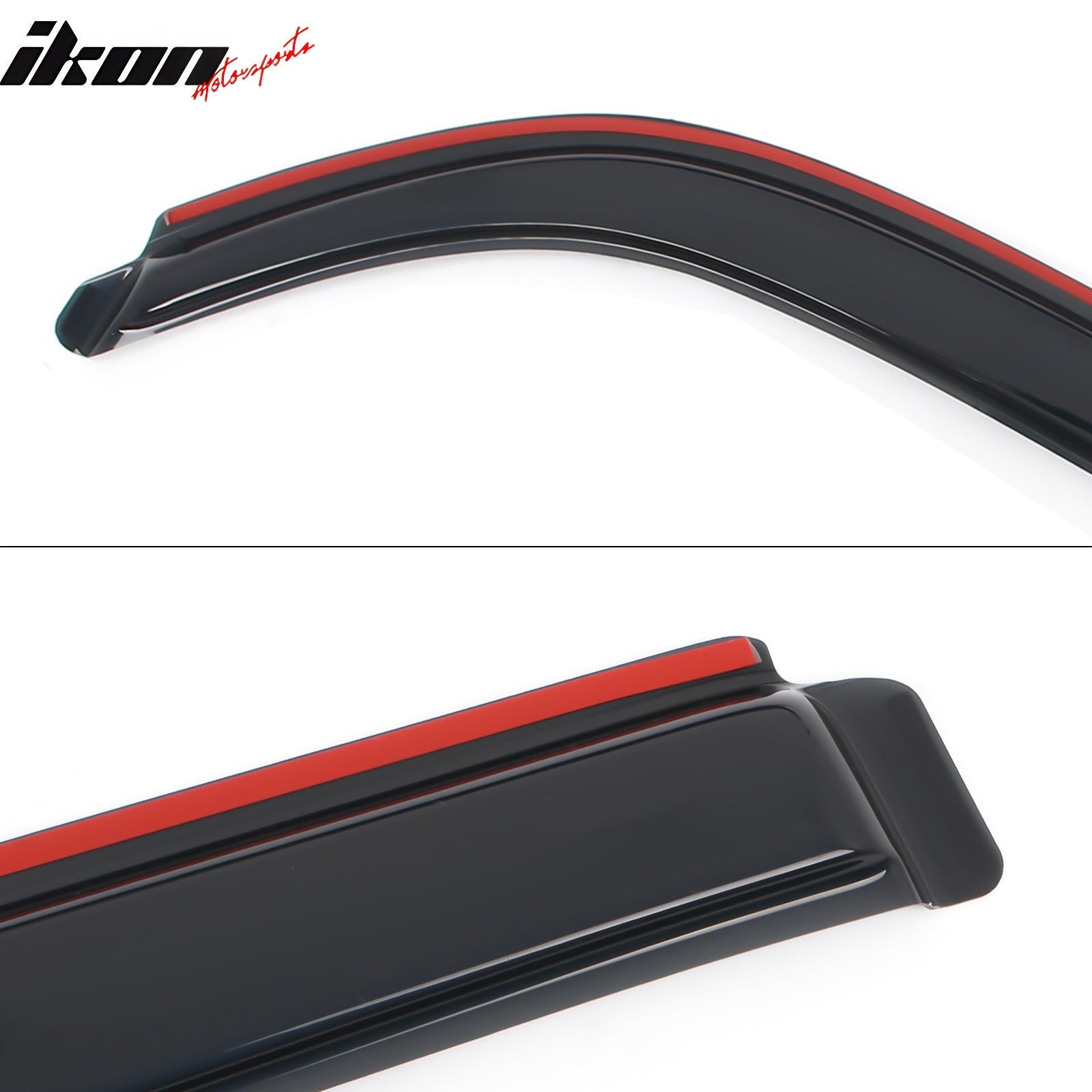 Fits 05-09 Chevy Equinox 06-09 Pontiac Torrent Window Visors In Channel Guards