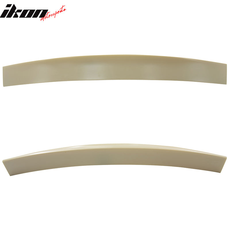 Fits 05-09 Ford Mustang Coupe Roof Spoiler + Side Fender Scoop & Window Louvers