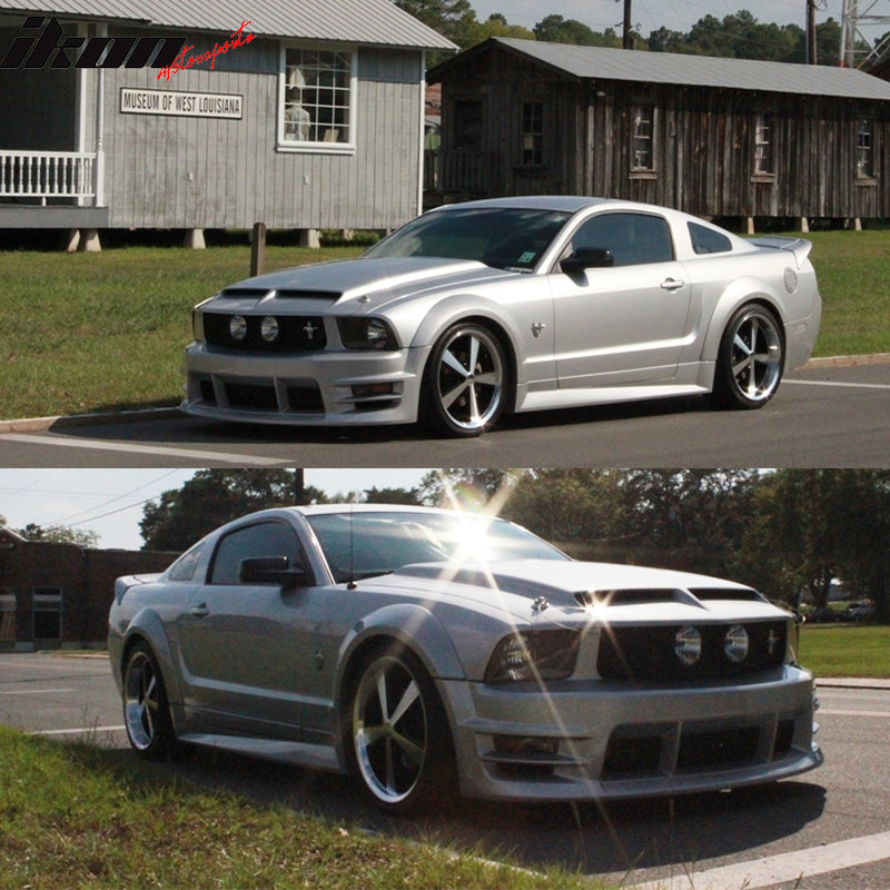 フォード マスタング GT ボーイレーサー フロント バンパー グリル 2005～2009 スポイラー エアロ 5R32-17D957-AAA