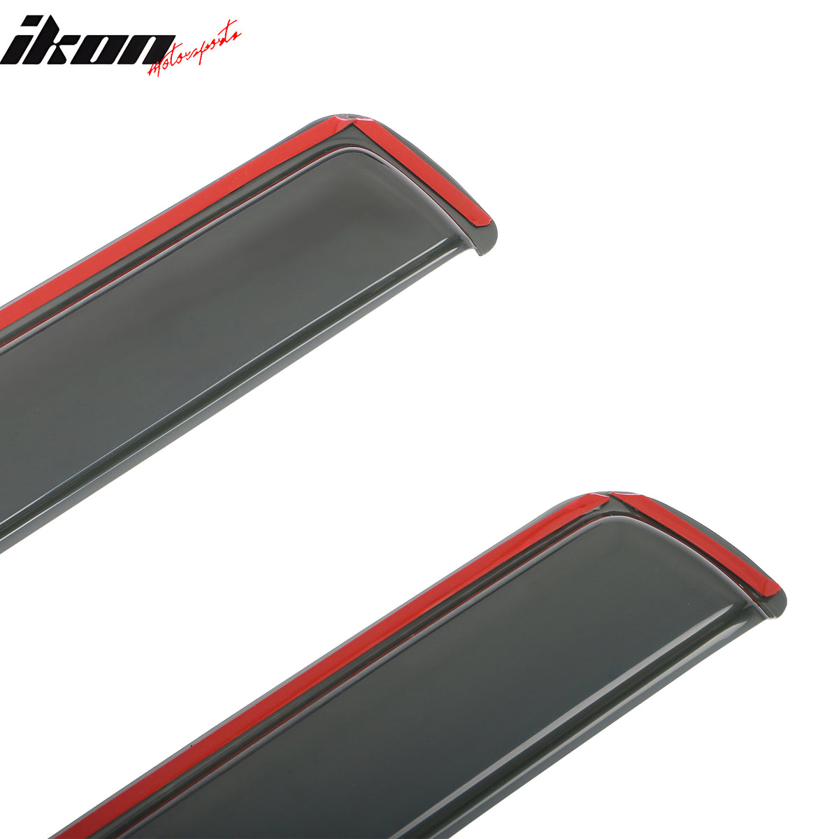 Fits 05-10 Jeep Grand Cherokee In Channel Window Visors Rain Shade Deflectors