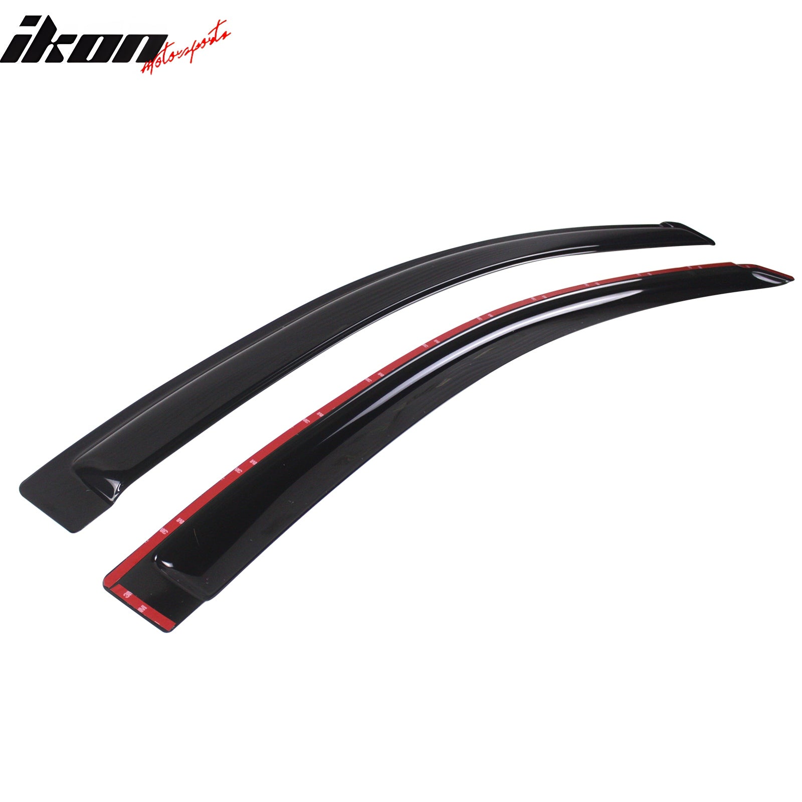 Fits 05-10 Scion TC Acrylic Smoke Window Visor Vent Sun Rain Deflector Guard 2PC