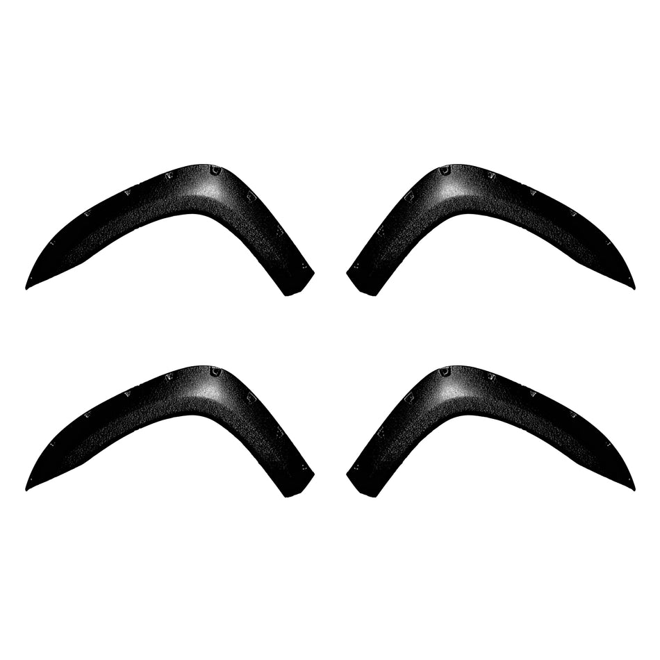 2005-2011 Toyota Tacoma Rivet Bolt Style Textured Fender Flares ABS
