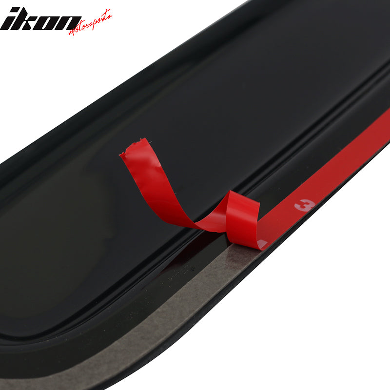 Smoke Window Rain Guards For Nissan Pathfinder 2005-2012 – 4pcs, Glossy Finish