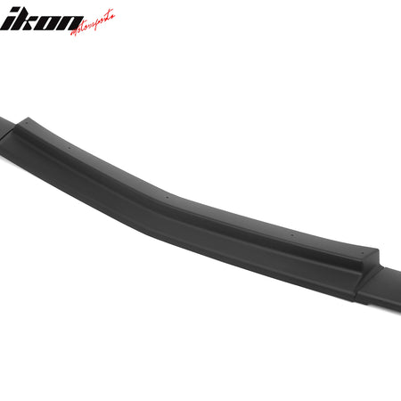 Fits 05-13 Chevrolet Corvette C6 Base ZR1 Style Front Bumper Lip Matte Black 3PC
