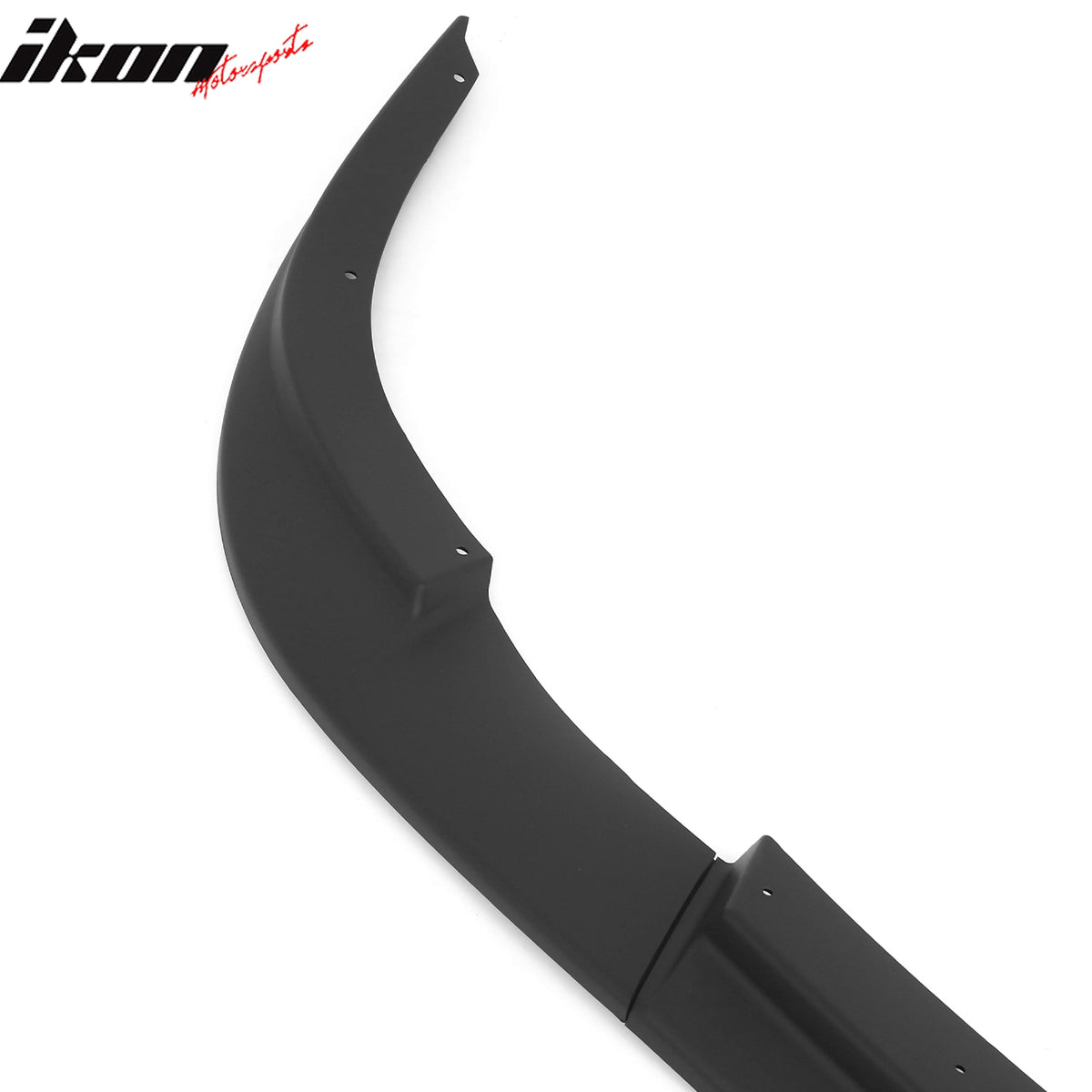 Fits 05-13 Chevrolet Corvette C6 Base ZR1 Style Front Bumper Lip Matte Black 3PC